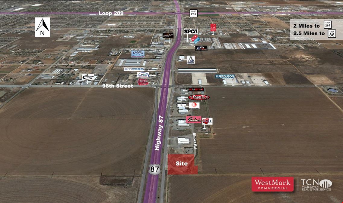 3.3 Acres of Development Land in South Lubbock