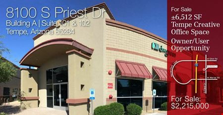 A look at 8100 S Priest Dr. Suites 101 & 102 commercial space in Tempe