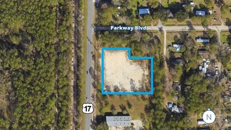 A look at 2.02± AC on Main Street and Parkway Boulevard commercial space in Jacksonville