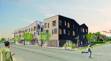 A look at The Sawyer Art Apartments Mixed Use Development commercial space in Detroit