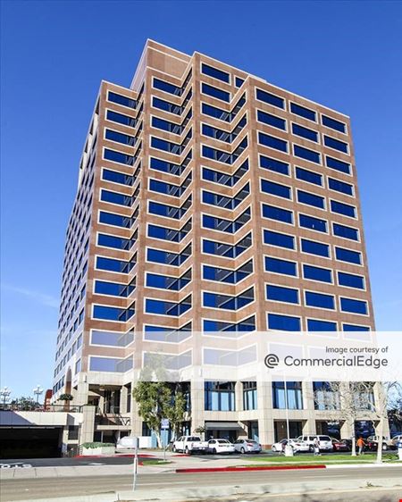A look at Hazard Center Office Tower commercial space in San Diego