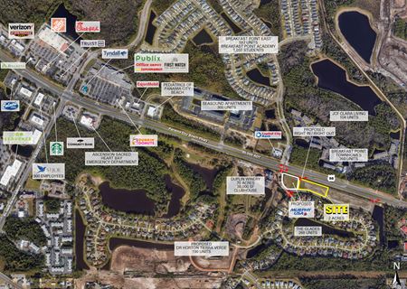 A look at SEC OF Panama City Beach Pkwy & N Glades Trail commercial space in Panama City Beach