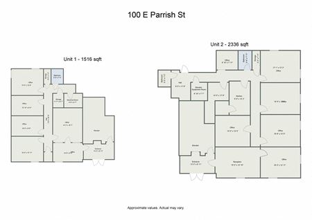 A look at 100 E Parrish St Suite 150 commercial space in Durham