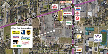 A look at Retail Site Adjacent Hardy Court Shopping Center commercial space in Gulfport