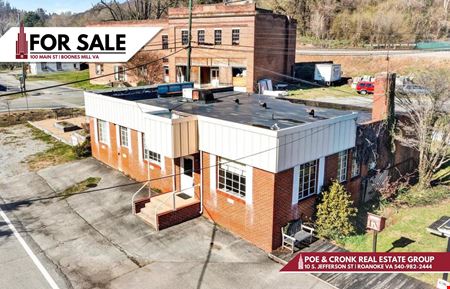 A look at Brick Office / Retail Building in Heart of Boones Mill commercial space in Boones Mill