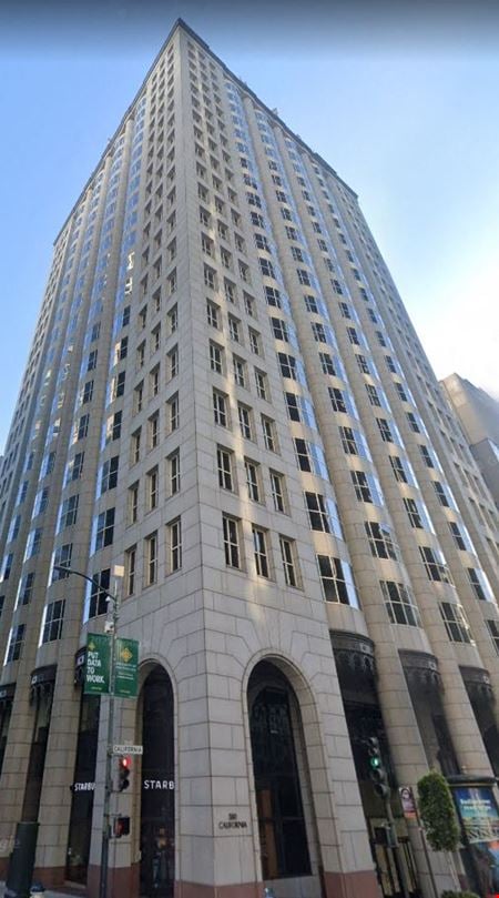 A look at 580 California Street Office space for Rent in San Francisco