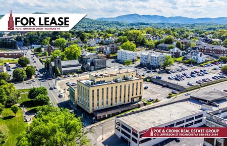 A look at 707 Building Office space for Rent in Roanoke