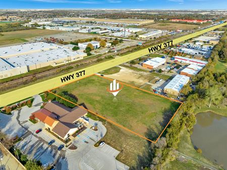 A look at Prime Retail Development Land commercial space in Keller