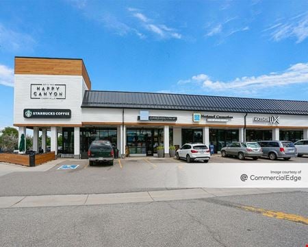 A look at Happy Canyon Shopping Center commercial space in Denver