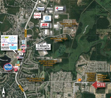 A look at White Oak Crossing Commercial Lot for Sale commercial space in North Little Rock