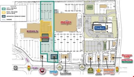 A look at Forest Mall Redevelopment commercial space in Fond du Lac