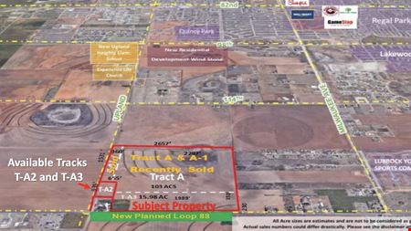 Development  Land with Upland Avenue and 1585 Frontage  - Lubbock