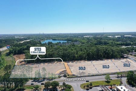 A look at Retail Land | ±1.196 to ±1.308 Acres | Chatham Center @ I-16 commercial space in Savannah