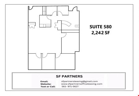 A look at 2242 SF Suite 580 Professional Office/ Medical Space Available in Pittsburgh, PA 15220 commercial space in Pittsburgh