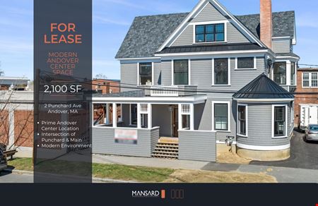 A look at For Lease | 2,100 SF of Modern Downtown Andover Commercial Space commercial space in Andover