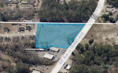 A look at ±3.58 acres of cleared land for development in Conway, SC commercial space in Conway