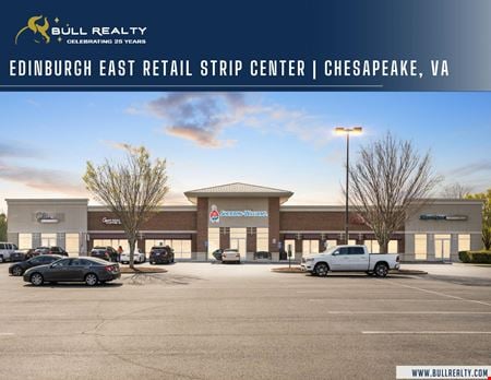 A look at Edinburgh East Retail Strip Center | ±10,903 SF | Chesapeake, VA commercial space in Chesapeake