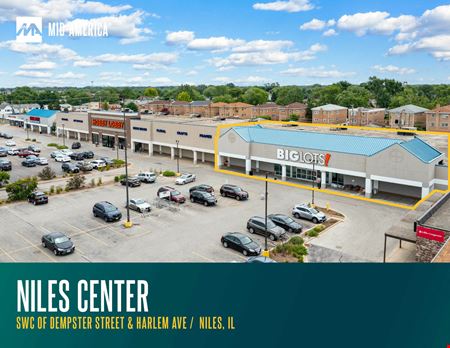A look at Niles Center Retail space for Rent in Niles
