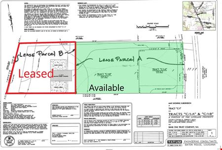A look at Approx. 3.0 Acre Laydown Yard - Zoned M1 commercial space in Baton Rouge