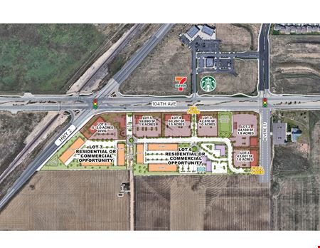 A look at 104th Avenue and Highway 2 SEC commercial space in Commerce City