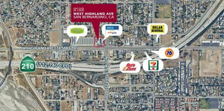 A look at 2122 W. Highland Ave. Retail space for Rent in San Bernardino