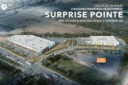 A look at Surprise Pointe Industrial space for Rent in Surprise