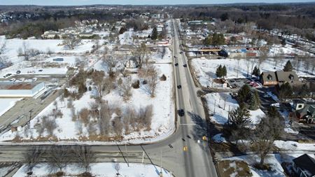 A look at Milford Road Development Site commercial space in Highland Charter Township