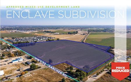 A look at Enclave Subdivision commercial space in Caldwell