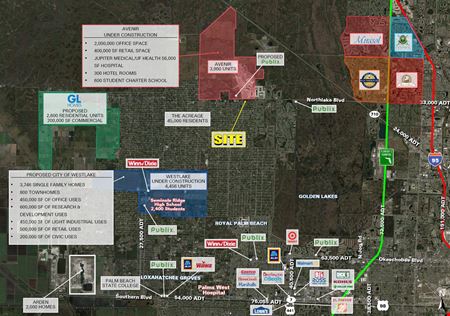 A look at SEC Northlake Blvd & Coconut Blvd Retail space for Rent in Palm Beach Gardens