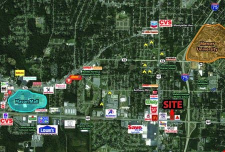 A look at COMMERCIAL LAND FOR SALE commercial space in Macon