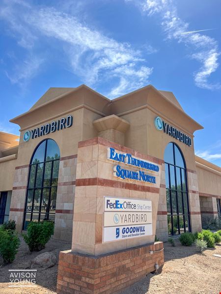 A look at East Thunderbird Square Retail space for Rent in Scottsdale