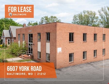 A look at 6607 York Road Office space for Rent in Baltimore