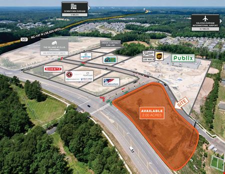 A look at Ellis Crossing Outparcel commercial space in Durham