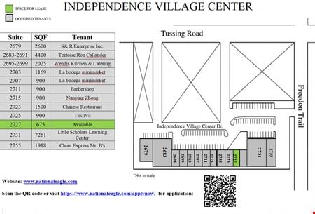 A look at Independence Village Center Mixed Use space for Rent in Reynoldsburg