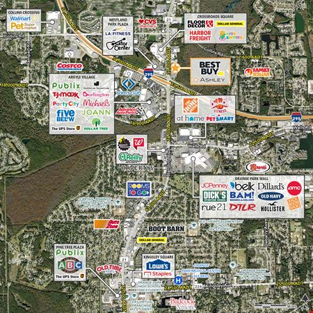 A look at Blanding Blvd Junior Anchor Box Retail space for Rent in Jacksonville