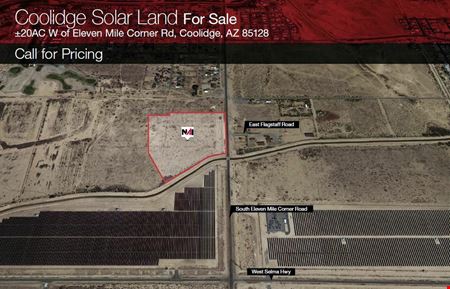 A look at Coolidge Solar Land Commercial space for Sale in Coolidge