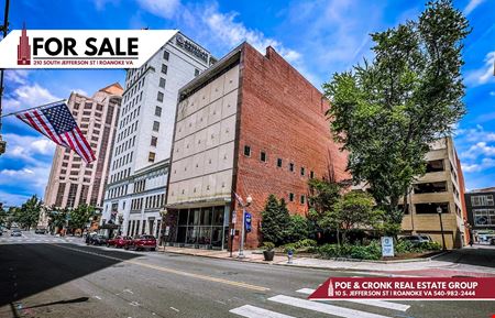 A look at Roanoke Regional Chamber Building | Rare Purchase Opportunity commercial space in Roanoke