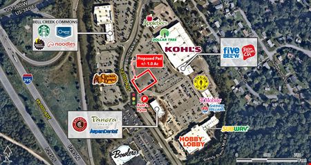 A look at Kohl's Anchored Pad Site commercial space in Mechanicsville