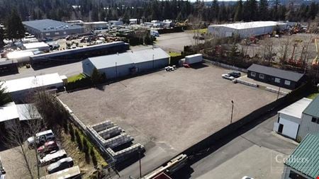 A look at Yard with office for sublease in Monroe Industrial space for Rent in Woodinville