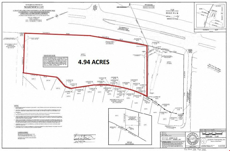 Commercial Padded Land Site | ±4.94 Acres