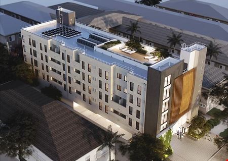 A look at Brynhurst Apartments Development commercial space in Los Angeles
