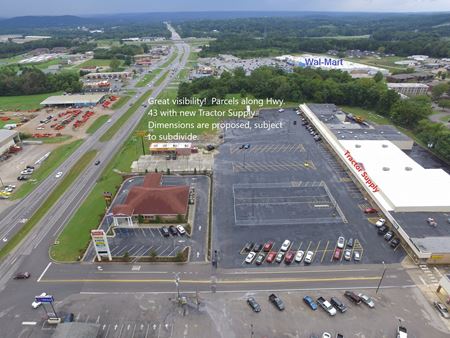 A look at Franklin Center - Out parcels - Russellville, AL commercial space in Russellville
