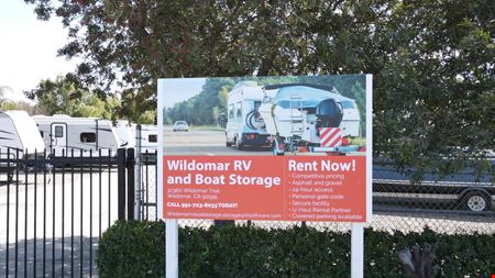 A look at Wildomar RV and Boat Storage Industrial space for Rent in Wildomar
