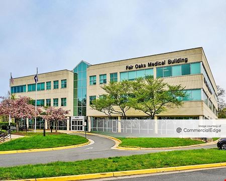 A look at Fair Oaks Medical Building Office space for Rent in Fairfax