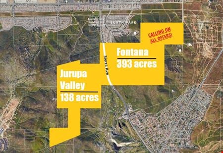 A look at FONTANA & JURUPA VALLEY 531 ACRES commercial space in Fontana