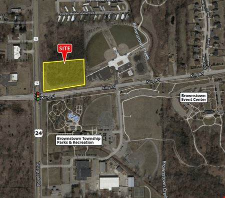 A look at NEC of Telegraph &amp; King Commercial space for Rent in Brownstown Township