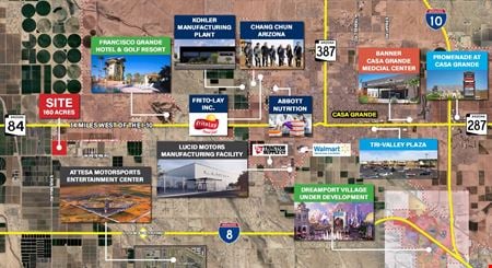A look at NEC Russell Rd & Peters Rd commercial space in Casa Grande