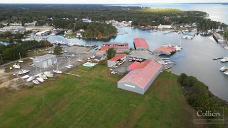 A look at Confidential Chesapeake Bay Marina commercial space in Deltaville