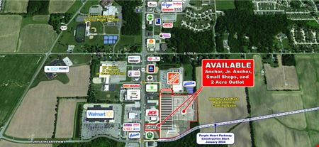 A look at New Retail Development Retail space for Rent in Crawfordsville