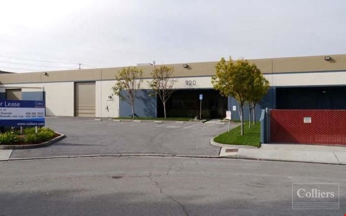 INDUSTRIAL SPACE FOR SUBLEASE
